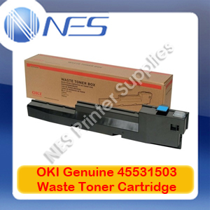 OKI Genuine 45531503 Waste Toner Cartridge for C911/C911dn/C931/C931dn/C941 (40K)